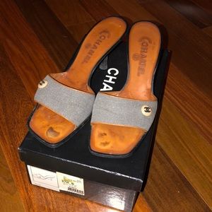 Chanel Sandals with Original Box/Dustbags, Sz 37